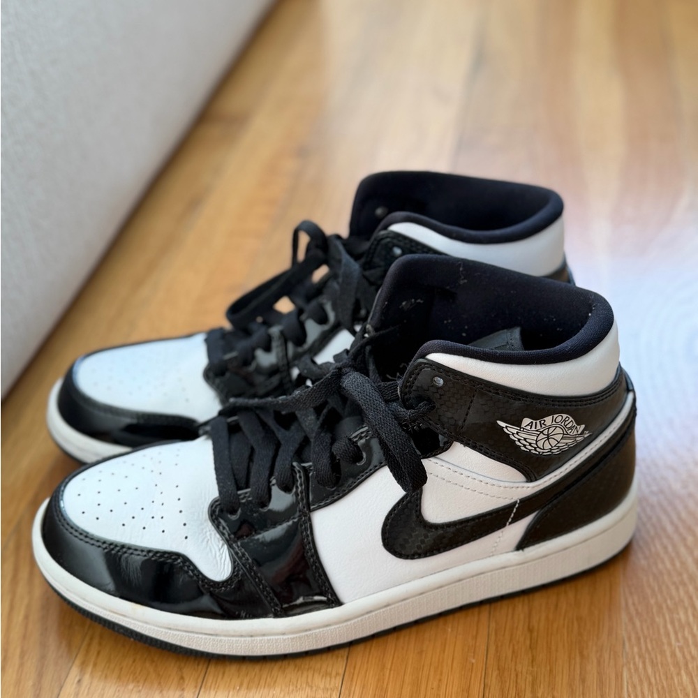 Air Jordan 1 Mid "All-Star 2021" sneakers Black/White - Picture 8 of 13